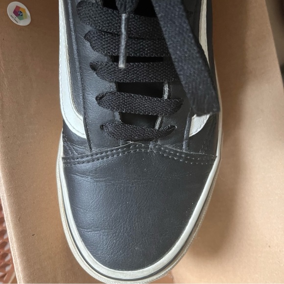 Vans leather Old Skool Sneakers - Picture 3 of 7